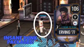 106 DR.J - JULIUS ERVING GAMEPLAY IN NBA LIVE MOBILE 20!!!