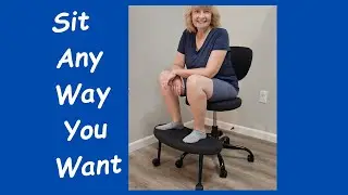 Sit Any Way You Want with this Ergonomic Cross Legged Office Chair