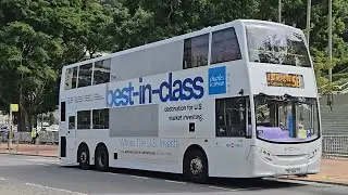 Hong Kong Bus CTB 5589 @ 5B 城巴 Alexander Dennis Enviro500 MMC 香港大球場 - 摩星嶺