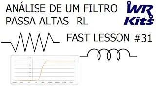 ANÁLISE DE FILTRO PASSA ALTAS RL | Fast Lesson #31