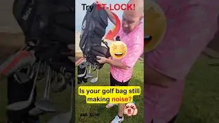 Best Golf Bag 2025? ST - LOCK Stops Noise!#golfbag#bestgolfbag#golfing#golfswing
