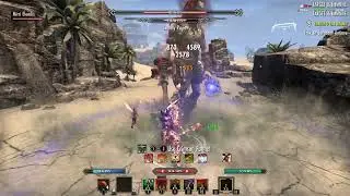 ESO The Lonely Papa Giant 1.8Mil Solo World Boss Alik'r Desert (DragonKnight)