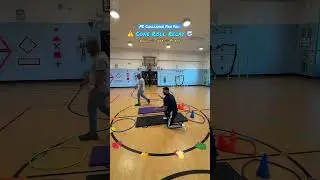 Roll smart. Move fast. WIN 🏁 #teacher #physicaleducation #activitiesforkids #fypシ #challenge