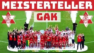 GAK 1902 ❤️ Übergabe des Meistertellers 🛡️ im Stadion