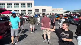 4 15&rdquo; Kicker Solo X blowthrough at a local car show.