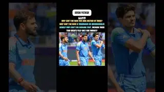 Irfan Pathan Question why can&rsquo;t we play more one day matches #indiavsnewzealand #onedaycricket #bcci