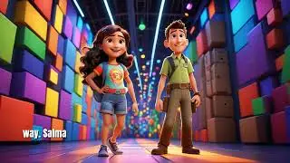 salma and the adventures in The Future Lab Adventure
