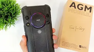 AGM H5 Pro Unbox & Review For Rugged Smartphone With Night Vision & 109dB Speaker
