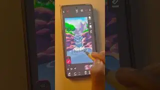 Waterfall Animation In Mobile. #shorts #animation