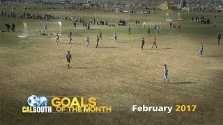 Cal South Goals of the Month - Feb. 2017