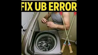Samsung Washer U6/Ub Error Fix &ndash; Replace Shock Absorbers & Springs DIY Unbalanced And Banging