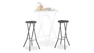 Barhocker klappbar BASTIAN Braun