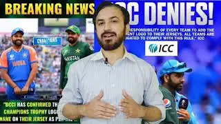 T Shirt Controversy - Pakistan vs India - Big News on Champion Trophy 2025 #championtrophy2025