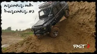 JEEP WRANGLER, DEFENDER 110 Body kit - ASCENTS AND DESCENTS #3 Part 3  #rc  #offroad #rctrophy