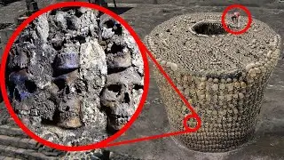 This MASSIVE Tower Made Of Sacrificed Human Skulls Completely Shocked Archaeologists!