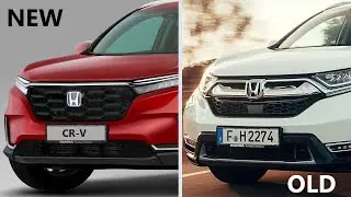 Next Generation 2023 Honda CR V - Unofficial Render