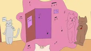 cat dorm party