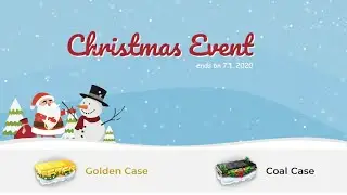 Rustchance Bedava 10 lira almak, Kasa A&ccedil;ılımı(Rustchance Christmas Event Cases)Free 1 dolar