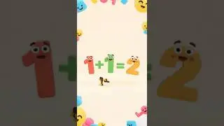 One Plus One Counting 🔢 | Learn Numbers 1 to 10 | Fun 3D Animation for Kids