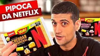 Comi as PIPOCAS sabor NETFLIX (Presunto Absurdo e Cheddar Fenomenal)