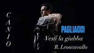 RECITAR - VESTI LA GIUBBA - GIOVANNI RIBICHESU TENOR - PAGLIACCI R.LEONCAVALLO