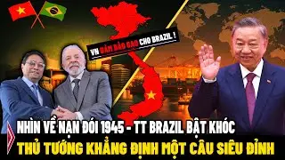 Nh&igrave;n về NẠN Đ&Oacute;I 1945 , TT LuLa BẬT KH&Oacute;C khi Việt Nam MỞ KHO gạo cho Brazil | VIET DISCOVERY