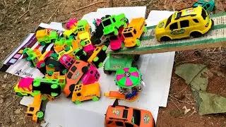 Gadi wala cartoon video - Ep 210 | toy truck| minitruck | car| supercar| jhula | toys| @icantoyvlogs