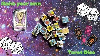 Make Tarot Dice With Me