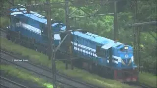 WDM3F rare ALCo : Indian Railways Bhor Ghats (11287 )
