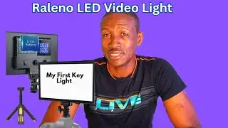 Raleno LED Video Light Model PLV-S116 Unboxing & Demonstration