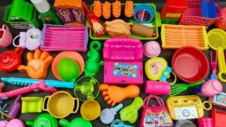 6.39 Minutes Satisfying with Unboxing Miniature Hello Kitty Kitchen Set | Cute ASMR Mini Cooking 