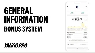 General information | Bonus system - Yango Pro