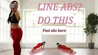 Do this for  Fast abs Burn | The Single core exercise to achieve line abs | Toned abs workout
