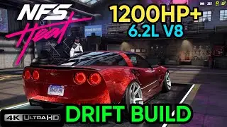 2013 CORVETTE Z06 Drift Build in NFS Heat | Insane Tuning & Customization