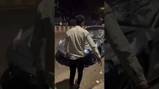 😯 रोड़ Acident दो की मौत 😳 #acident #caracident #viral #Lamborghini #lamborghinicaracident #shorts