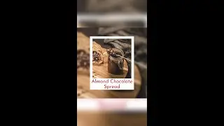 Homemade Almond Chocolate Spread Recipe | How to make Nutella at Home without Hazelnuts