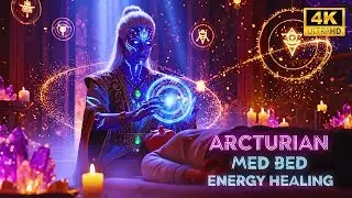 ARCTURIAN MED BED FOR ASCENSION 🛏️ 528Hz Healing Codes for Deep Transmutation & Soul Evolution