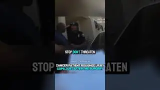 Больной раком был избит полицейскими сразу после операции 🤯