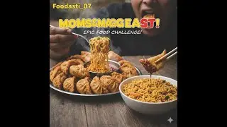 Stone Paper Scissors Challenge! 😂 Momos vs Maggi Battle | #foodmasti_07