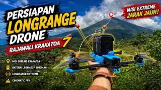 PERSIPAN LONGRANGE DRONE RAJAWALI KRAKATOA 7 #drone #dronefpv #krakatoa #fpv 