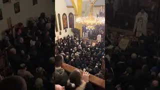 Badnje veče u Crkvi Lazarici • Banja Luka (Lazarevo) #banjaluka #balkan #video #foryou #videoviral 