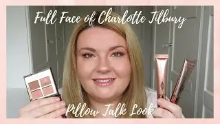 Full Face of Charlotte Tilbury - Pillow Talk Look | Emma Swann