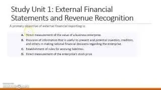 CMA Part I Q1