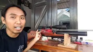 Senapan PCP Beregulator.. jangan salah setting tekanan per hamer