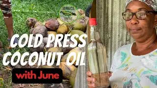 100% NATURAL Cold press COCONUT OIL.. | jamaica uncut