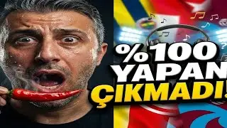 Türkiye Süper Lig Takım Şarkıları Testi 🔥 %100 Yapan Çıkmadı! (Acı Biber Challenge)