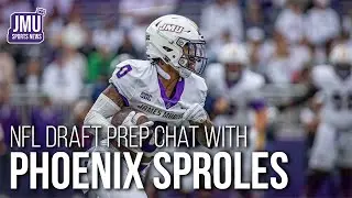 JMU WR Phoenix Sproles Talks NFL Draft Prep