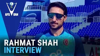 Rahmat Shah Interview | Afghanistan vs Bangladesh | ODI Series | Match 02 | ACB | 311U