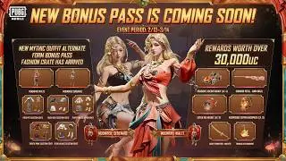 PUBG MOBILE | The brand-new Bonus Pass is coming soon!