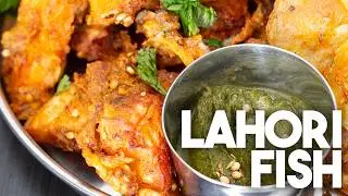 Lahori Fish | Crispy & delicious |  Kravings